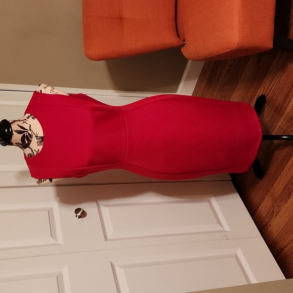 Calvin Klein sleeveless sheath dress